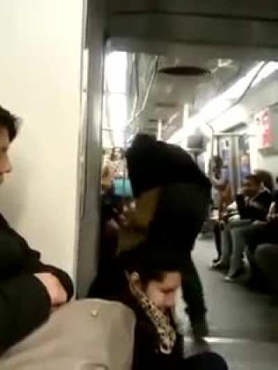 An old time classic, just a Chilean man singing a song in a subway