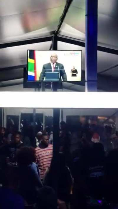 While the president pour his heart to t nation, others don&rsquo;t give a flying
