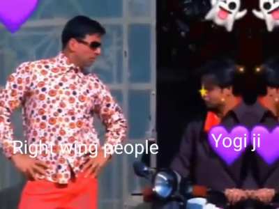 Yogi ji &amp;gt; modi ji