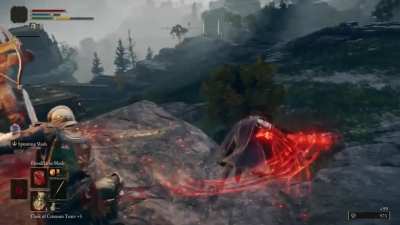 So I found out that using the Twinblade + Bloodflame Blade basically makes you into Darth Maul.