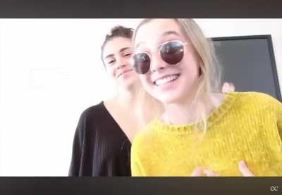 Cody Ko and Kelsey (Cody&rsquo;s wife) passing a vape to a 16yr old Emma Chamberlain 