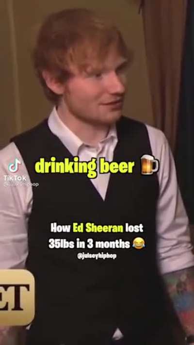 How Ed Sheeran is battling his alcohol problem