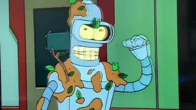 Bender rants at an inopportune moment.