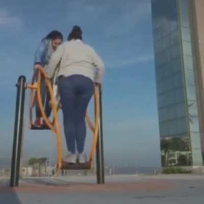 Crappy design of children playground&hellip; ok these are not children but still, design is crappy...
