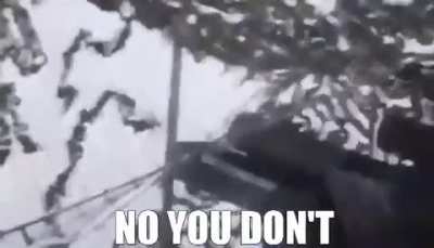 No you're not