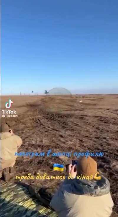 POV: You see Ukrainian helicopters