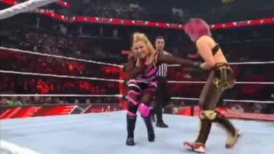 Asuka Gets the win!