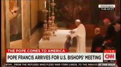 Pope Francis just doing his job.