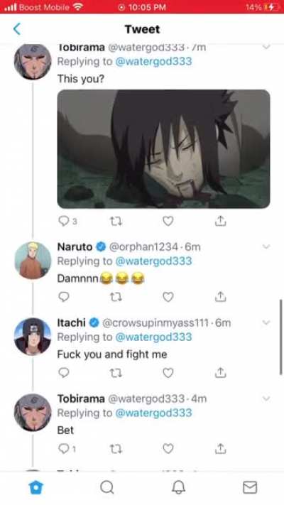 NARUTO AND TOBIRAMA WANTED SMOKE🥱