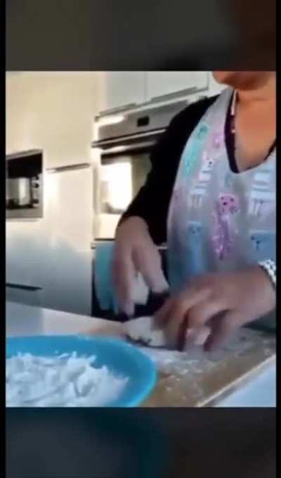Rolling Pizza Dough