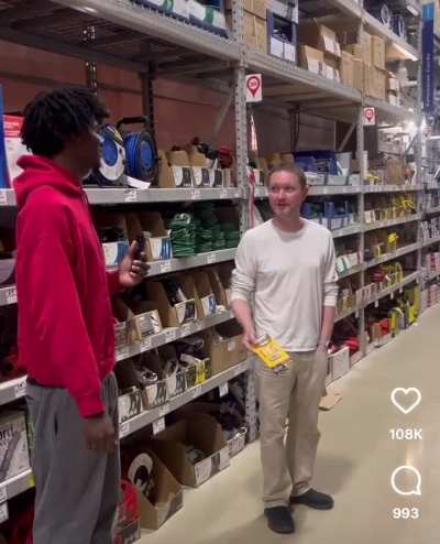 Douchebag tik toker insults random shoppers at store thinking it&rsquo;s funny