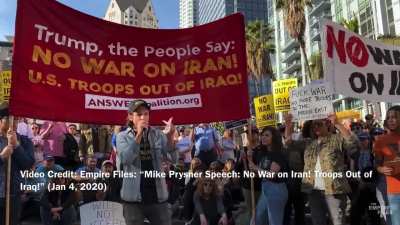 &ldquo;But the people of Iran; the people of Iraq; if you take way the different language; you take away the different culture; we have a lot in common with them right? What&rsquo;s life like there? You go to work, try to save a little bit of money to have a future.&rdquo;