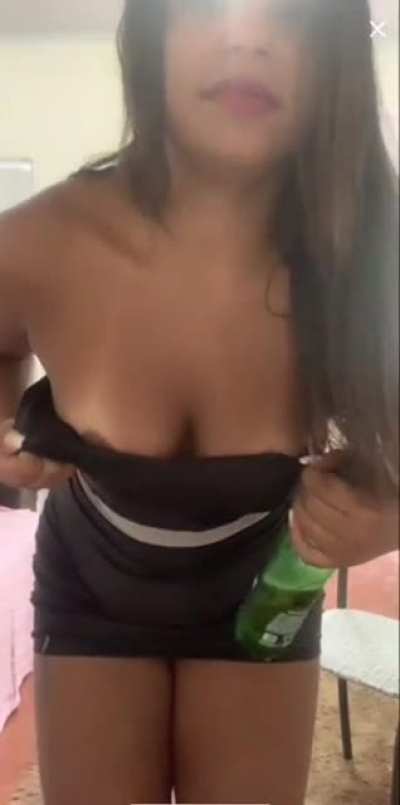 Little drunk slip