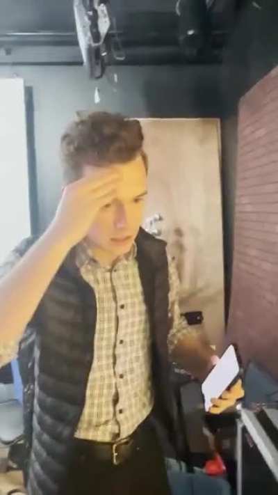 His coworkers are so supportive of each other