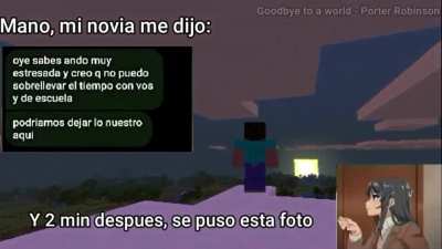 La puta madre Mar&iacute;a...