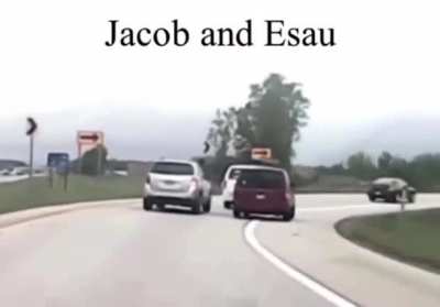 2 Cars, 1 Lane