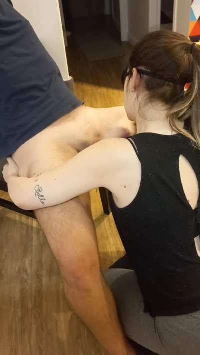 My super power is to make him cum so good