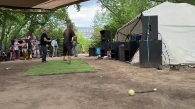 Psytrance Freeparty. Germany Neuss