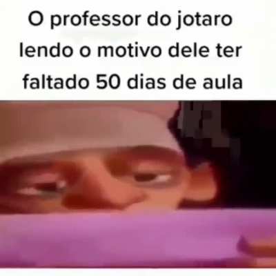 SIM eu posto meme de JoJo