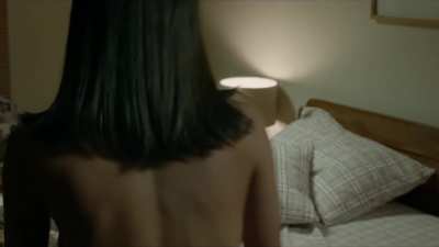 Paulina Gait&aacute;n's nude debut in 'Eddie Reynolds y Los &Aacute;ngeles de Acero' (2014)