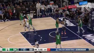 [Highlight] Anthony Edwards drops 38 in OT win over Boston