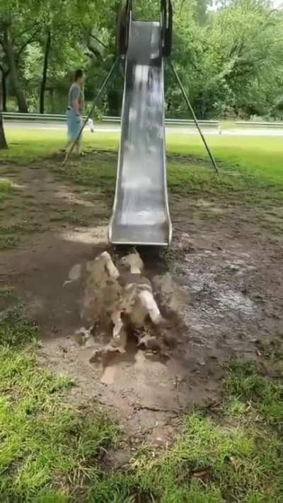That&rsquo;s a huge puddle.