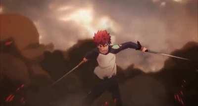 Let&rsquo;s do this, King of Heroes. (Fate Stay Night: Unlimited Blade Works 2015)