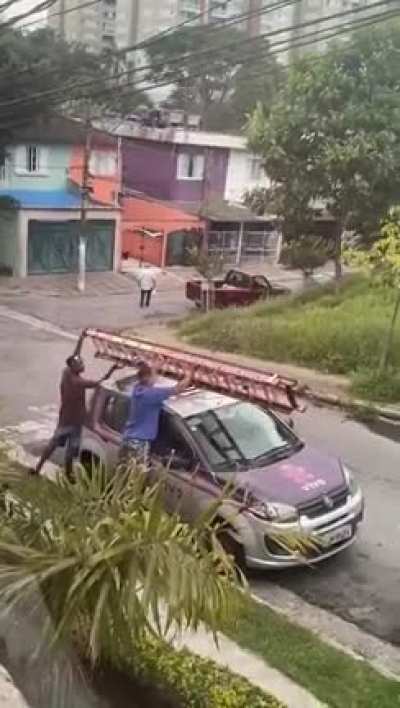 I need that ladder, thanks