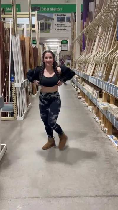 Getting sneaky at menards ;)