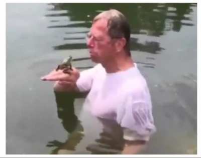 A true Frog bro 🐸