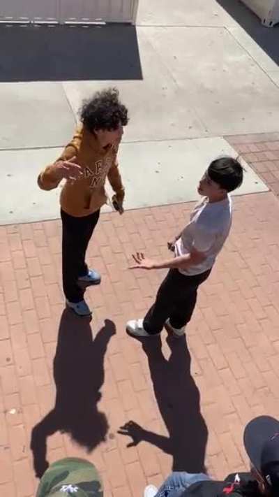 Straight up KO moment