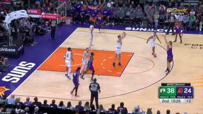 [Highlight] Jock Landale (career 28% 3PT shooter) takes the 
