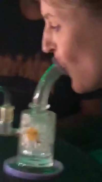 Watching friend&rsquo;s mom dab for the 1st time.