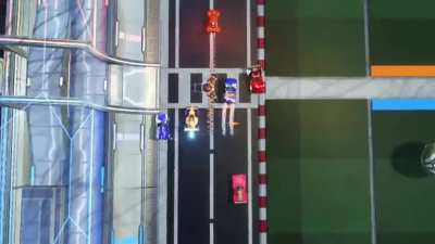 We challenged some randoms to a race around the new map