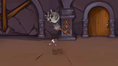 "Now i got the eternal life, and my enemies will suffer..." Oops, necr is out of mana. Animation of reanimation from our upcoming roguelite, Braveland Knights!