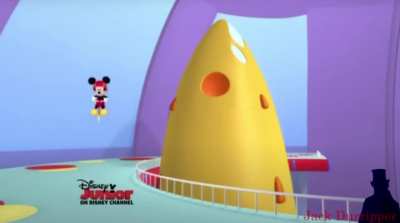 Maybe Mickey tried a bit too much…