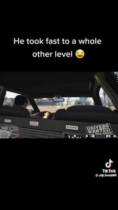 &ldquo;I&rsquo;ll get you there fast bud&rdquo;.