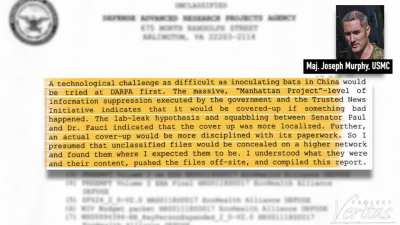 Project Veritas: Proof Fauci lied about the gain of function research at the Wuhan lab