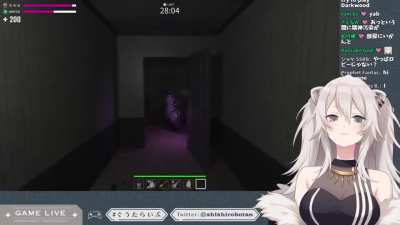 Two different types of horror game players
