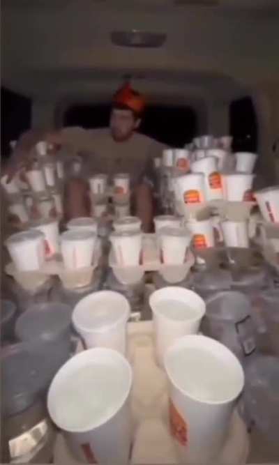 moldy drink