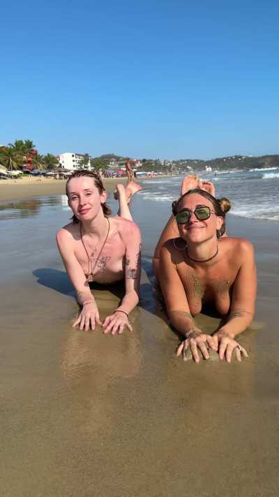 perfect day at the beach