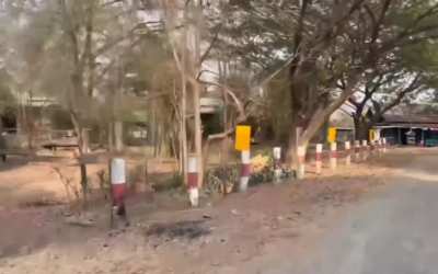 Extended footage of an ABSDF drone attack on a junta truck, along with the aftermath and capture of a drone jammer. (sometime before December 15th)