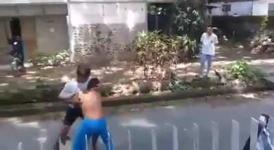 ouch, those kicks..