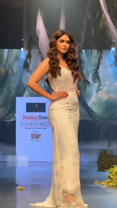Mrunal Thakur on the ramp 