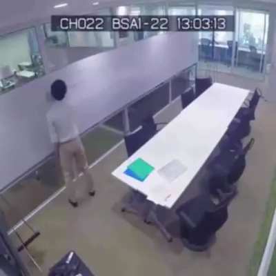 Chairs that push themselves in