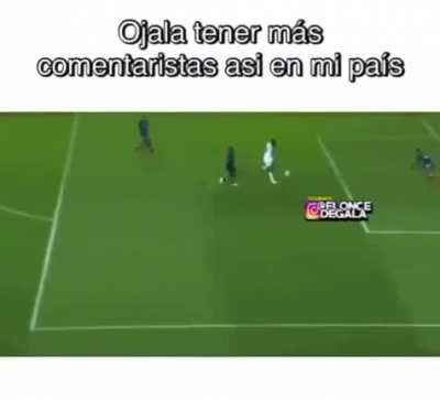 Asi si veria yo los partidos de fut!