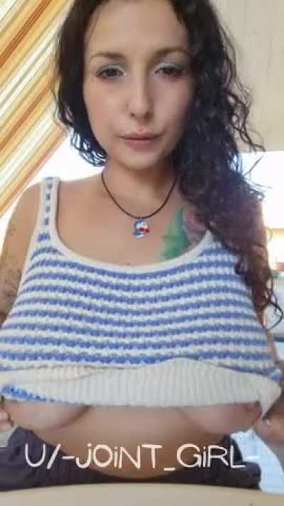 Can I be your first titfuck of 2023?