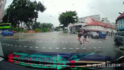HMFT after we expect cars to stop for us when traffic light is green.