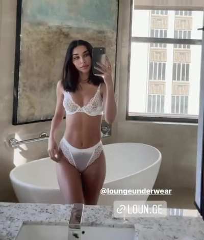 White lingerie