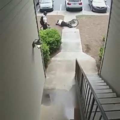 just some Jehovah witnesses having a silly time
